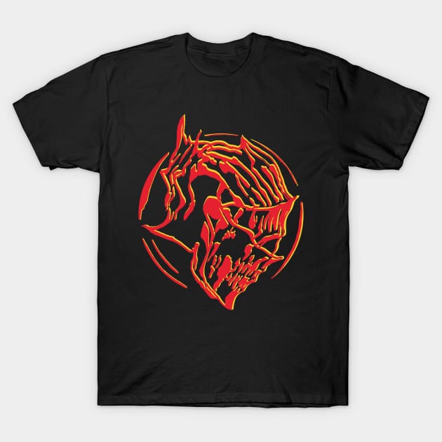 Ember Knight T-Shirt by VicInFlight